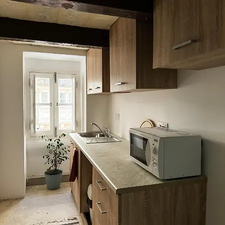 Traditional Townhouse On The Main Street In Blue Door